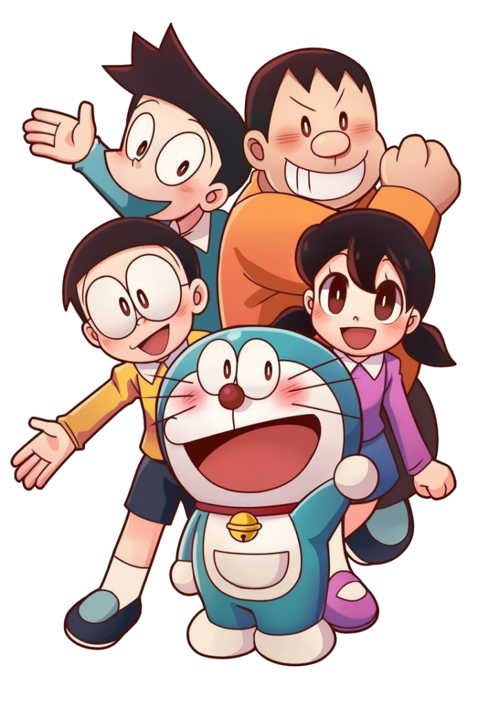 Doraemon Nobita Nobi and other Character Png
