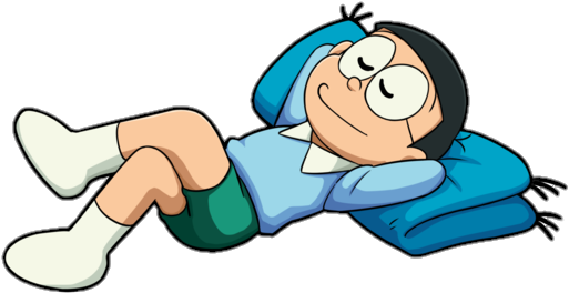 Sleeping Nobita Png