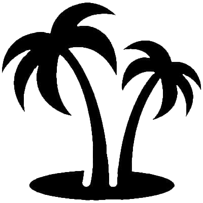 Silhouette Palm Tree Png