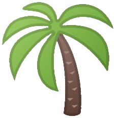 Emoji Palm Tree Png