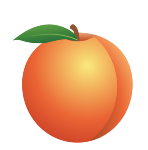 Peach Png Vector