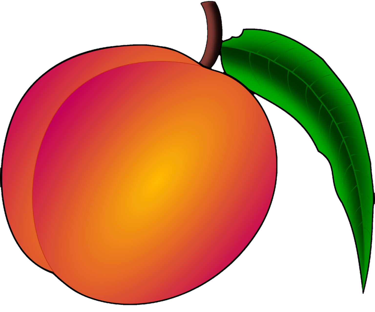 Peach PNG Transparent Images Free Download Pngfre