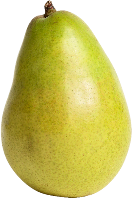 Green Pear Png with Transparent Background 