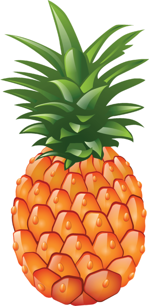 Pineapple PNG Image cartoon