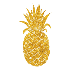 Golden Pineapple Png