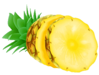Free Pineapple PNG Image Slice