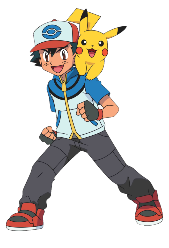 Ash with Pikachu Pokémon png