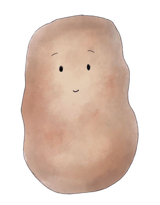 Kawaii Potato Png