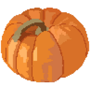 Pixel Pumpkin Png