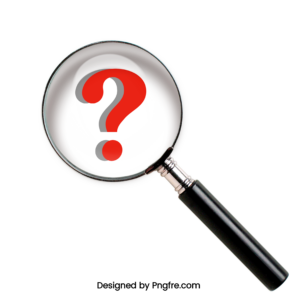 Magnifying Glass Question Mark Png