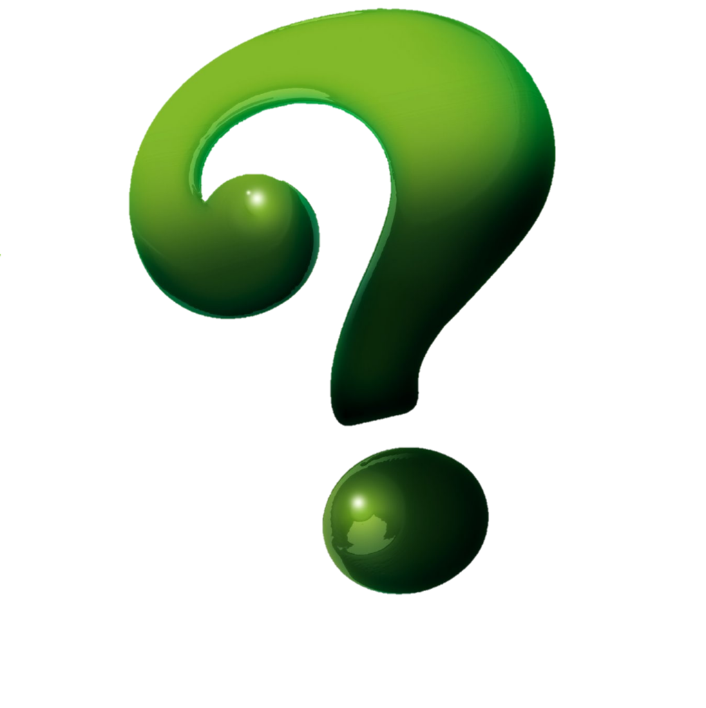 Green Question Mark Png