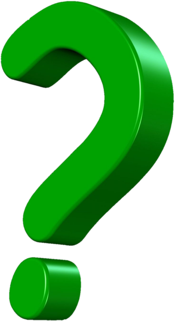 Green Question Mark Png
