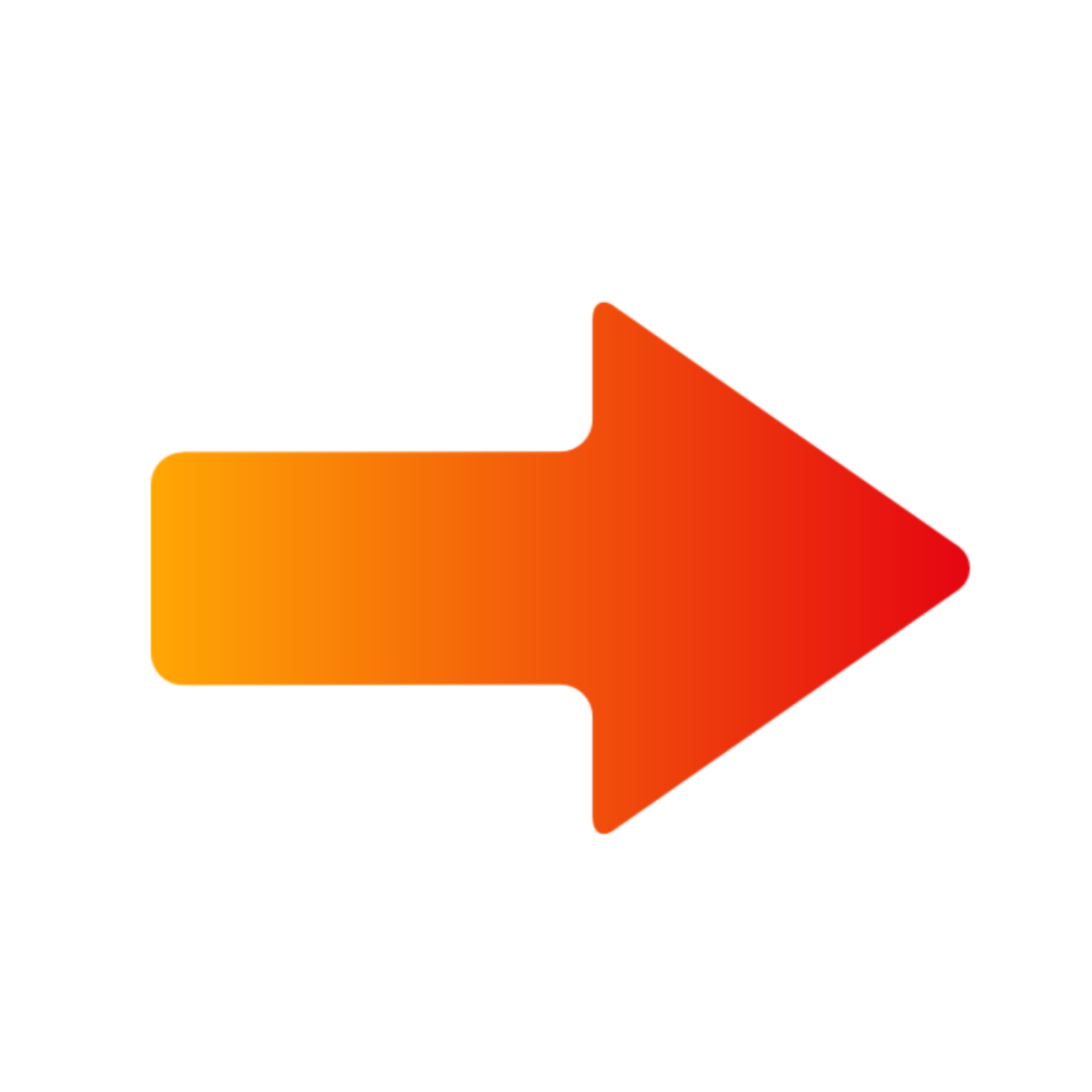 red down arrow transparent