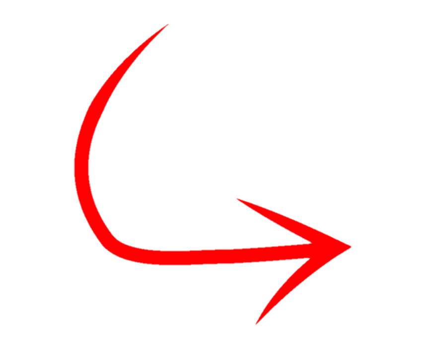 Drawn Red Arrow Png