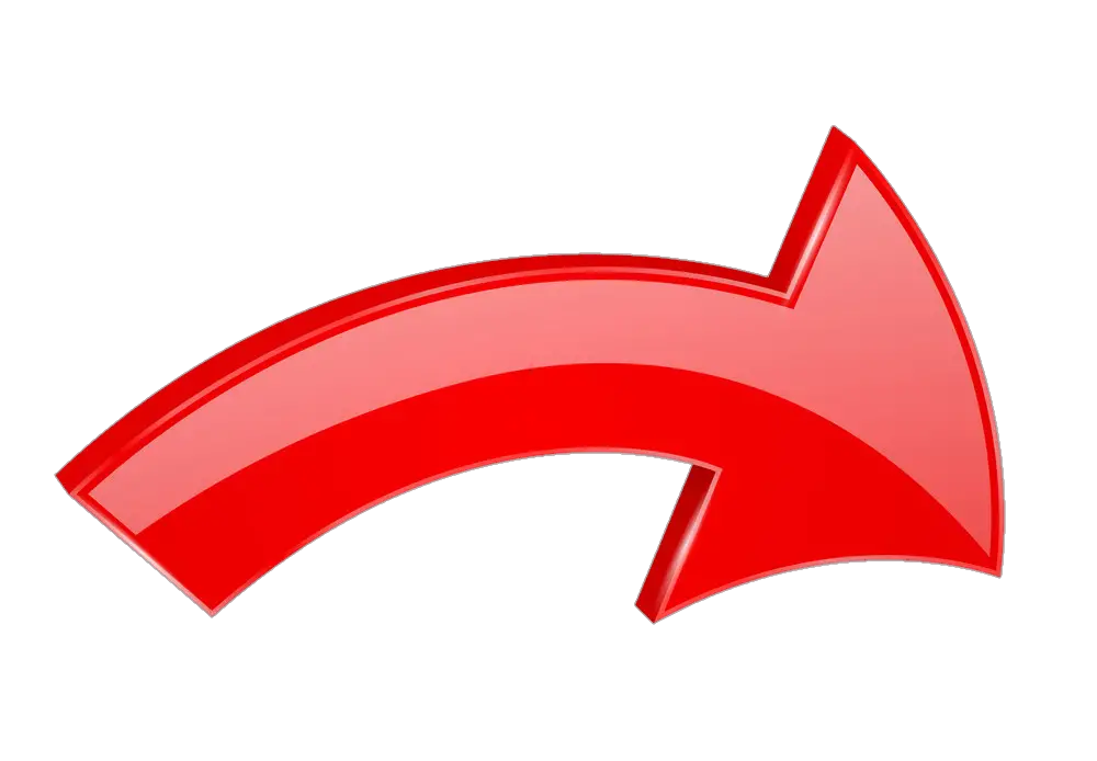 Transparent Red Arrow Png