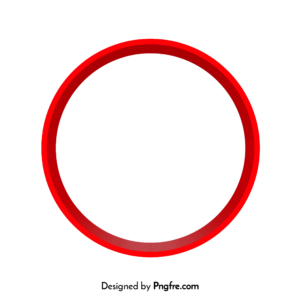 Round Red Circle Png