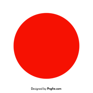 Red Circle Sticker Png