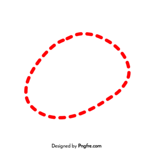 Dotted Red Circle Png