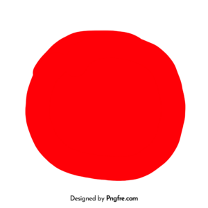 Red Circle Paint Png