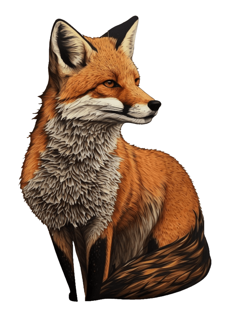 Red Fox Artwork Png