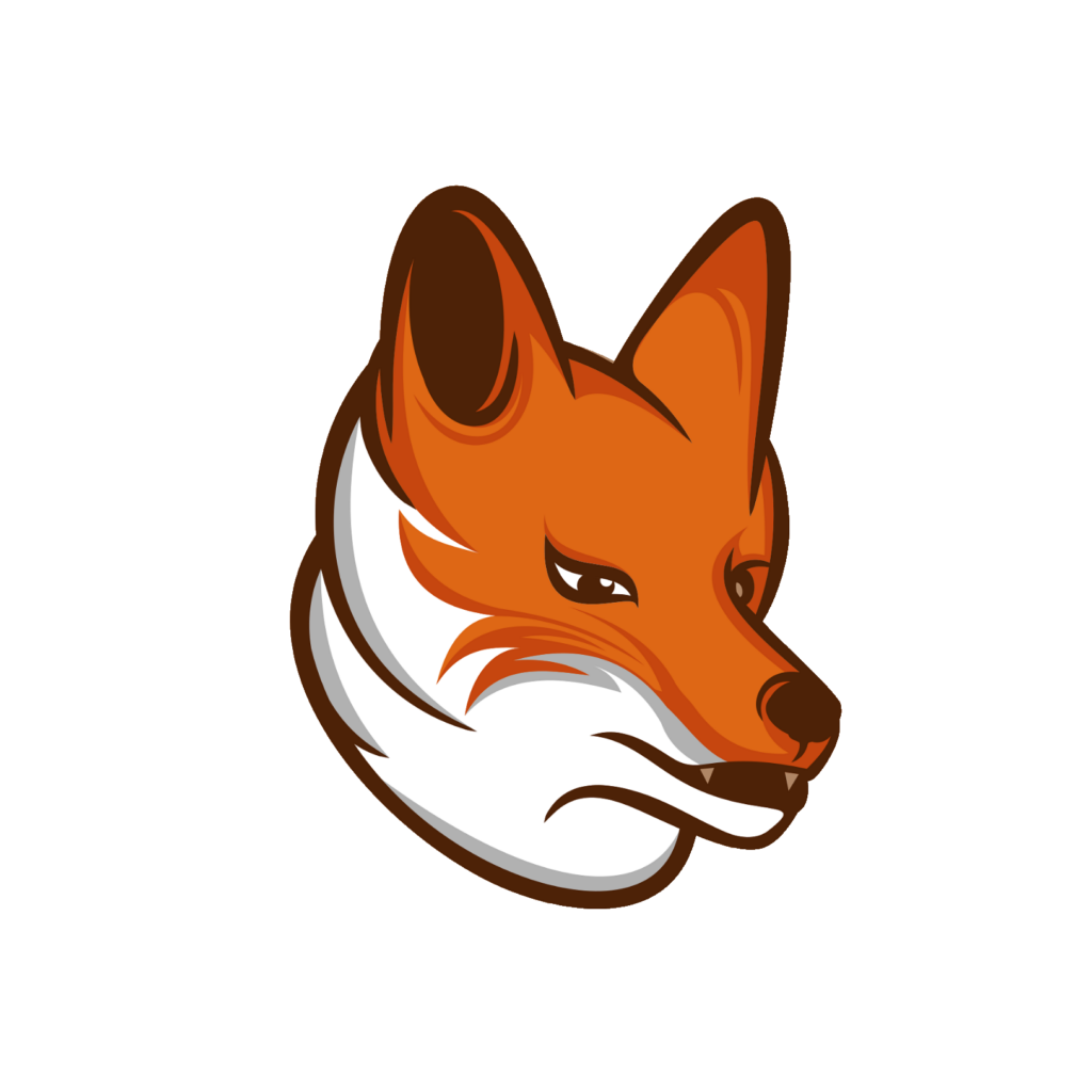 Red Fox Head Logo Png