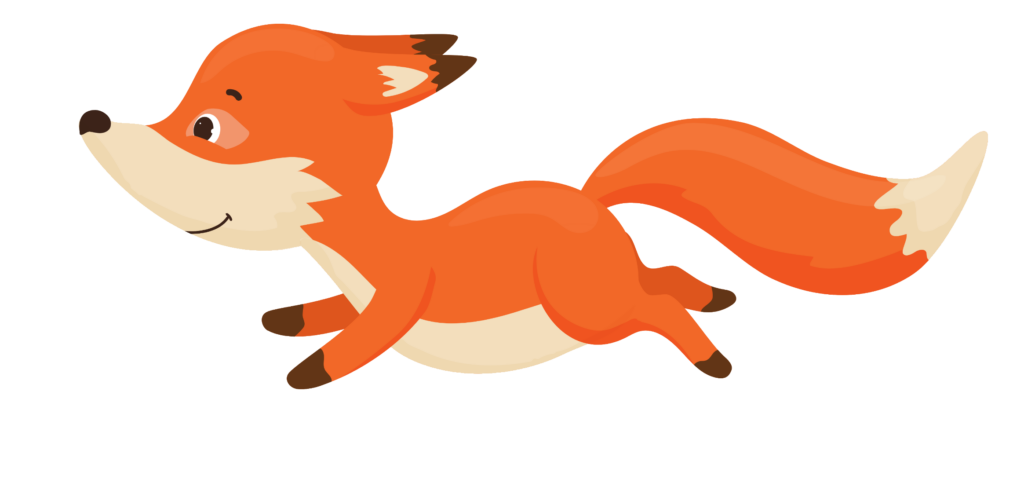 Running Red Fox Vector Png