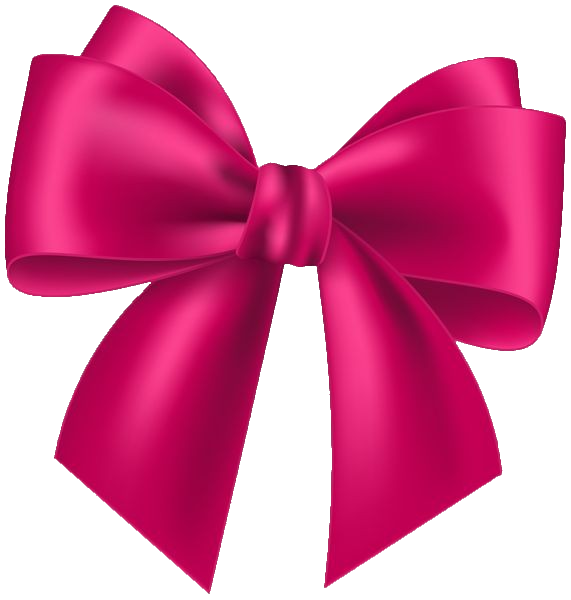 Dark Pink Bow Ribbon Png