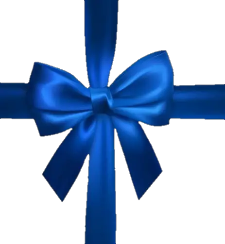 Blue Bow Ribbon Png