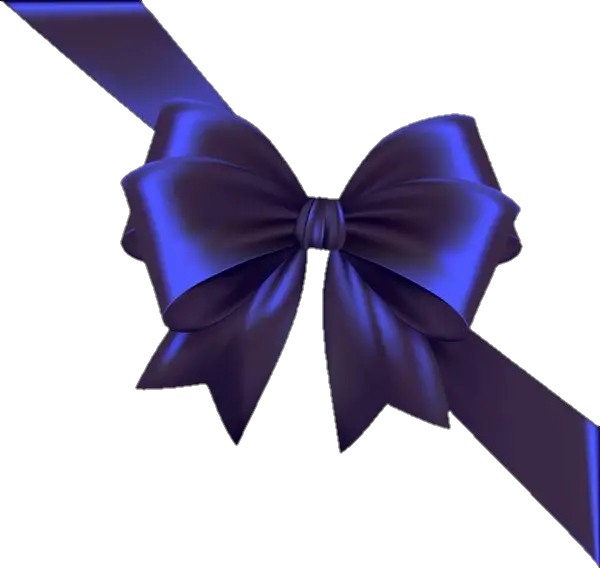 Violet Ribbon Png