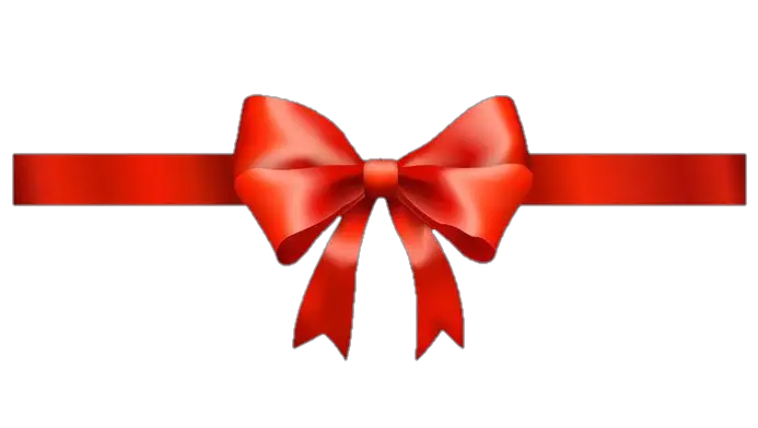 Red Bow Ribbon Png