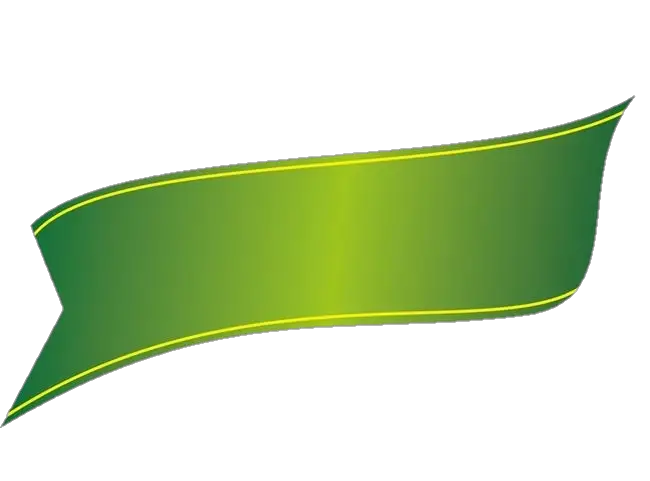 Green Banner Ribbon Png