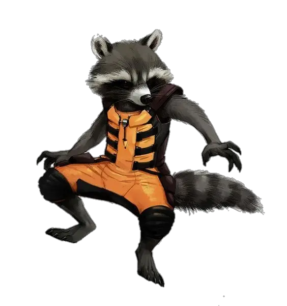 Rocket Raccoon PNG