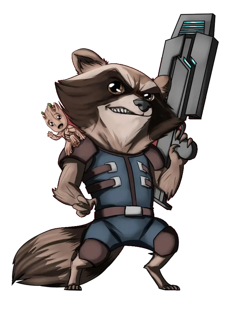 Rocket Raccoon Clipart Png