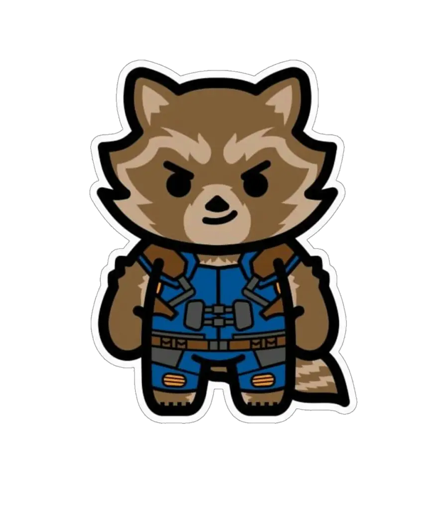 Cartoon Rocket Raccoon Png