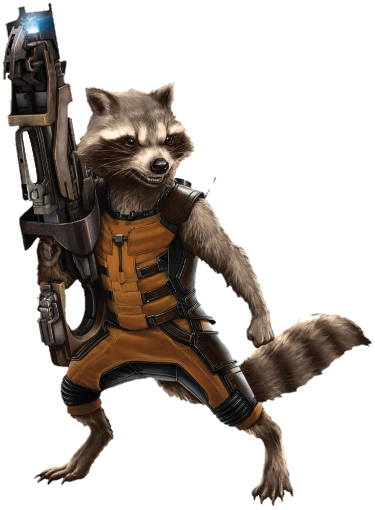 Guardians of the galaxy Rocket Raccoon Png