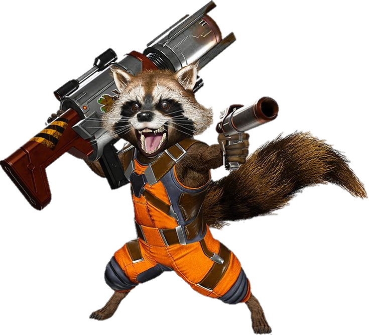 Guardians of galaxy Rocket Raccoon Png