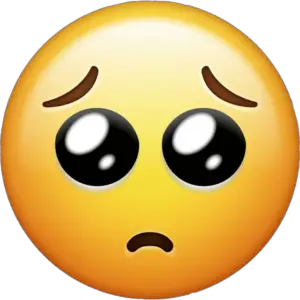 iPhone Sad Emoji Png