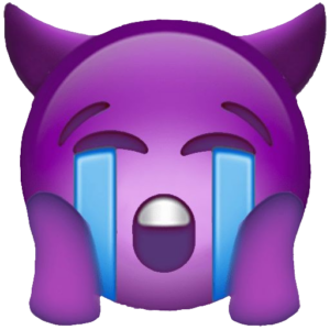 Devil Sad Emoji Png