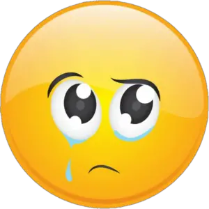 Sad Emoji Png vector