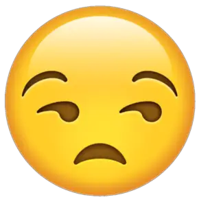 Transparent Sad Emoji Png