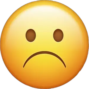 Sadnesses emoji png image