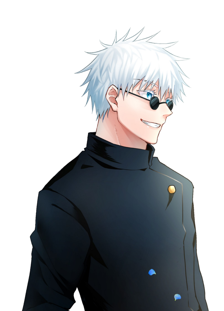 Stylish Satoru Gojo PNG