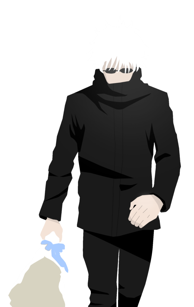 Satoru Gojo Vector PNG