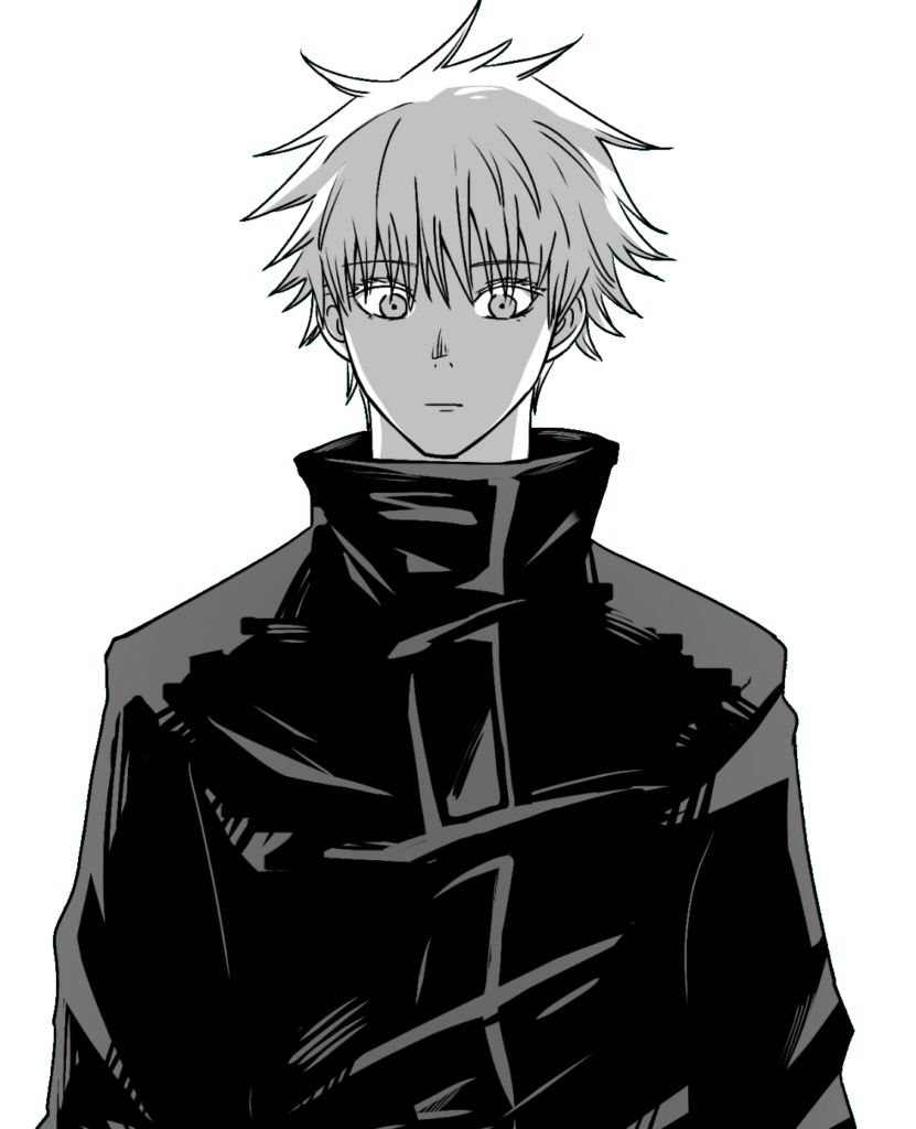 Satoru Gojo from Jujutsu Kaisen PNG