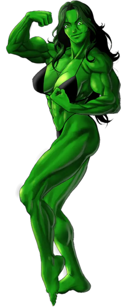 Transparent She Hulk Png