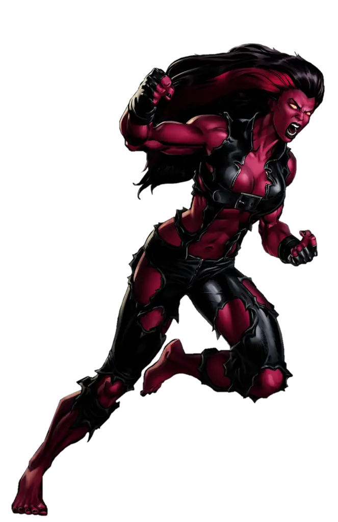 Red She Hulk Png