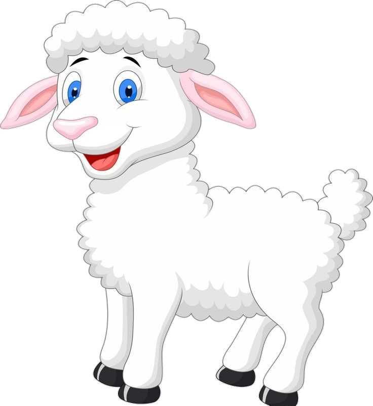 White Sheep Clipart Png