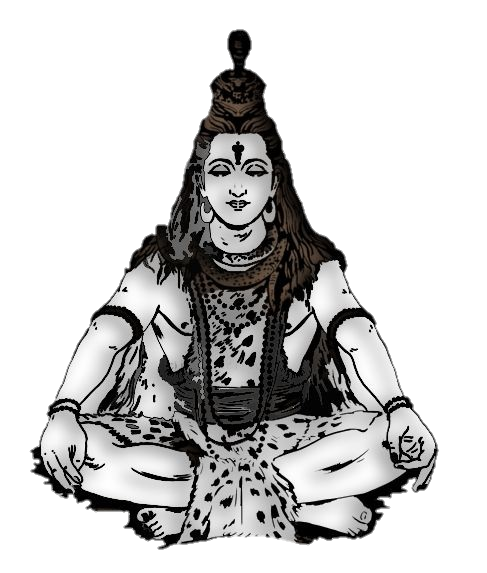 Shiva Png black and white