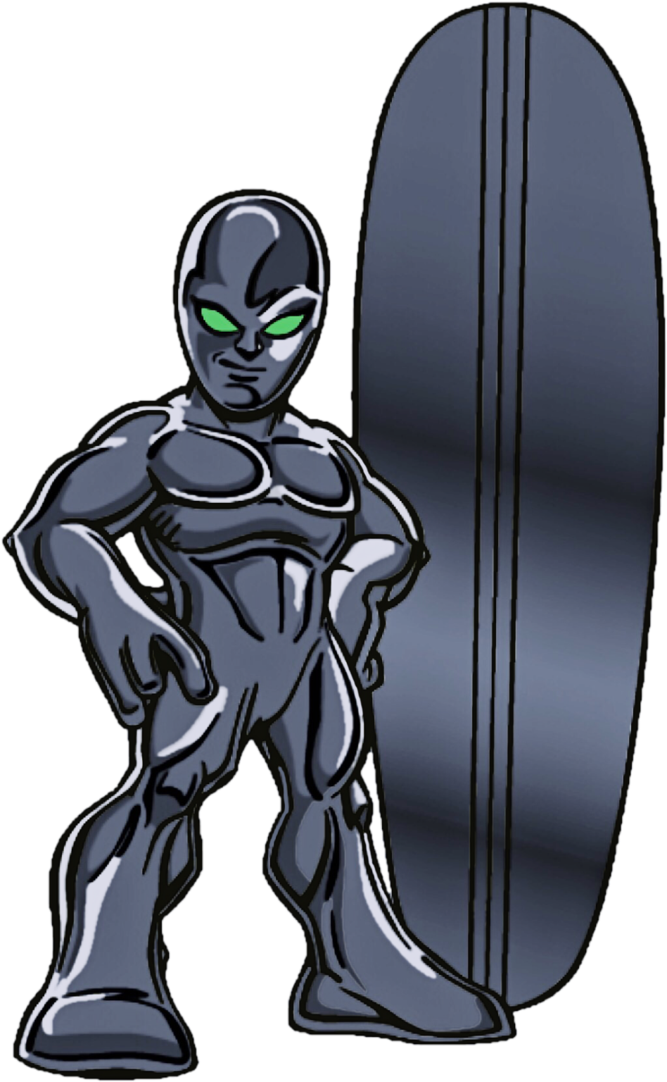 Silver Surfer PNG Transparent Images Free Download - Pngfre