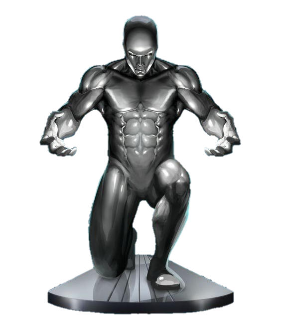 Silver Surfer Vector Png
